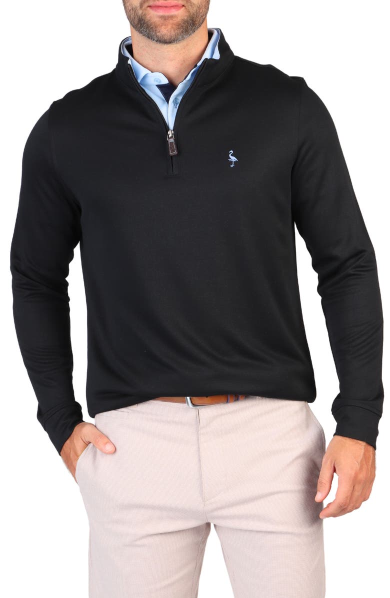 TailorByrd Modal Blend Quarter Zip Pullover, Alternate, color,