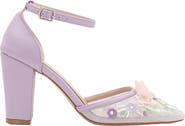 Forever & Always Shoes Ivy 3D Floral Lace High Heels