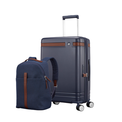 Virtuosa 2 Piece Set Backpack & 21" Carry On Spinner Luggage
