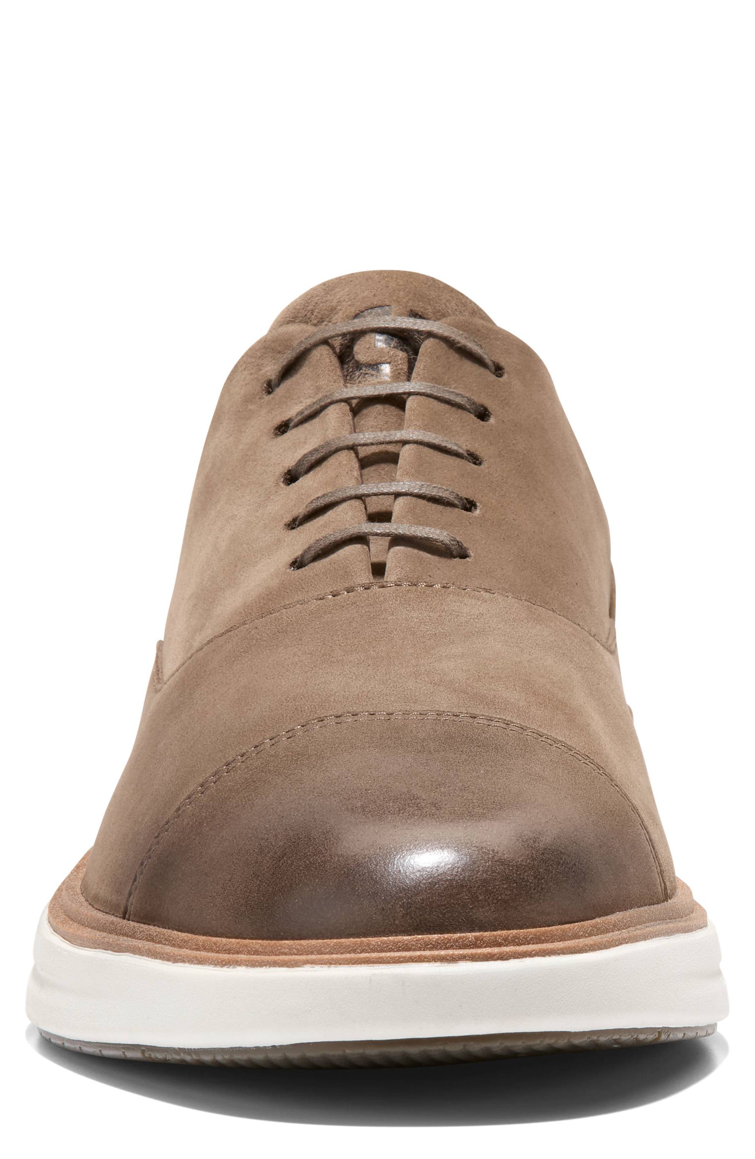 Cole Haan OriginalGrand Cityspectre Cap Toe Oxford, Alternate, color, Morel Nbk