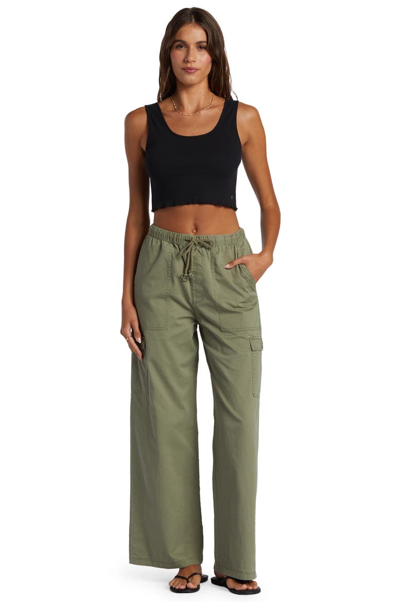 Precious Cargo Pants, Alternate, color, DEEP LICHEN GREEN