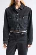 JULIE KEGELS Venim Belted Denim Button-Up Shirt