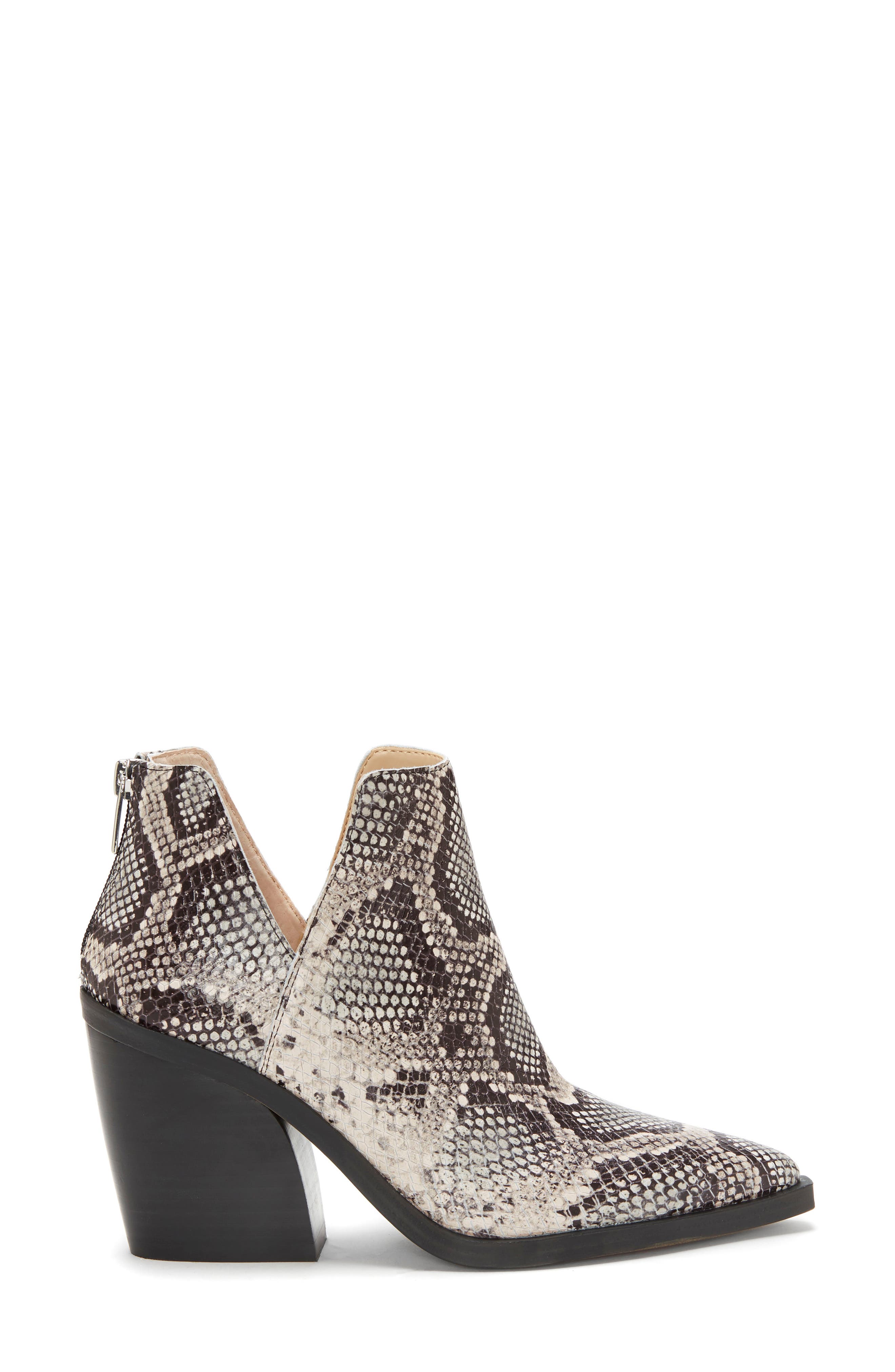 Gigietta Bootie, Alternate, color, ASH MULTI EMBOSSED LEATHER