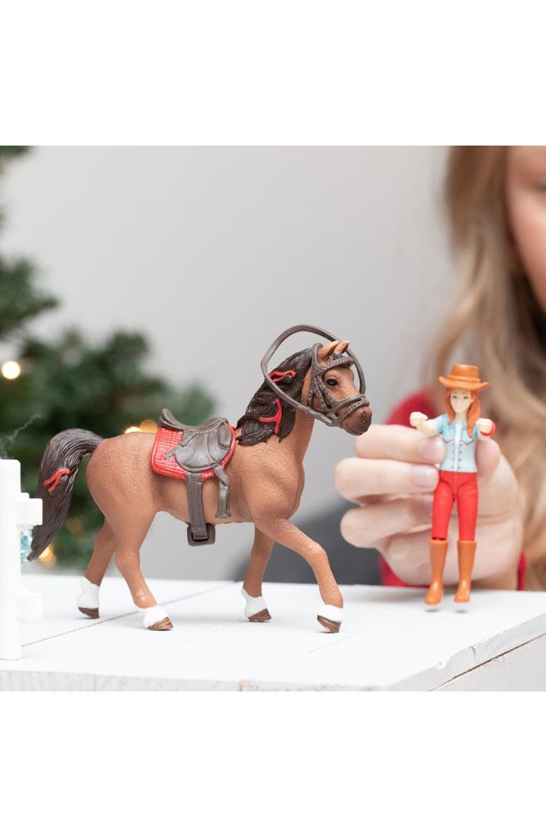 Schleich Horse Club Hannah & Cayenne Figurine Playset, Alternate, color, Multicolored