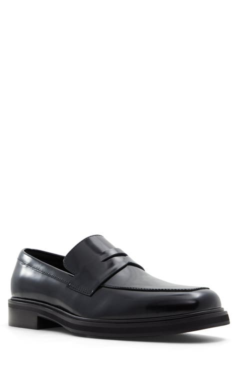 Aldo studded fashion loafers