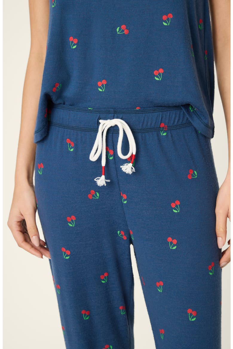 Star Spangled Summer Pajama Pants, Alternate, color, TRUE NAVY