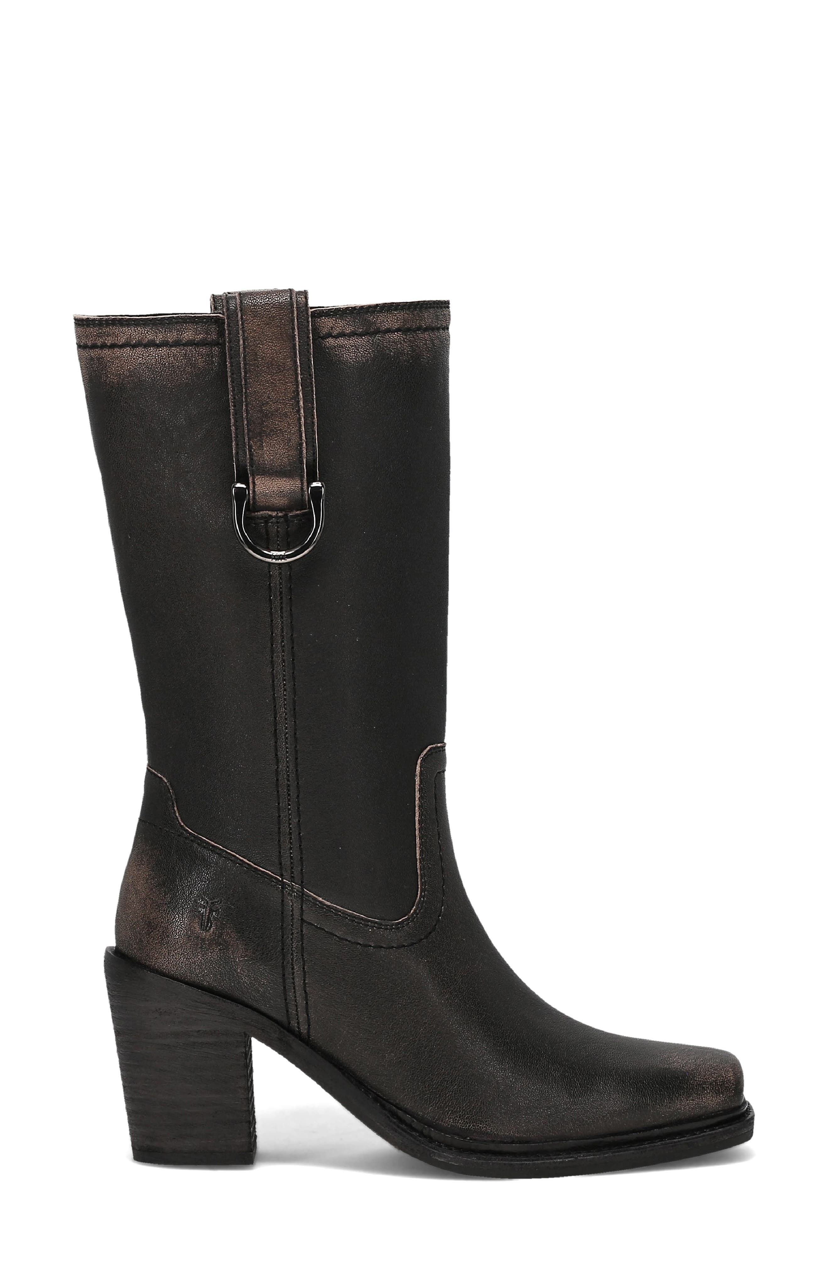 Sedona Mid D-Ring Boot, Alternate, color, ANTIQUE BLACK