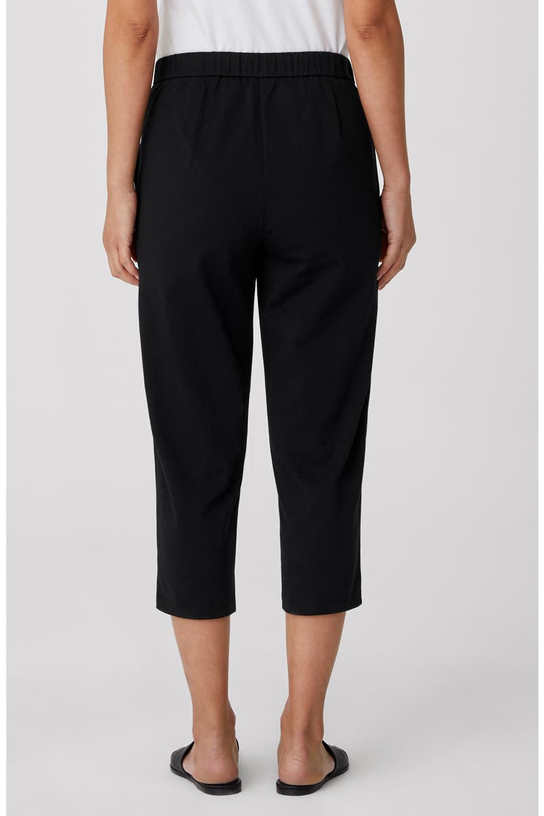Tapered Crop Pants, Alternate, color, BLACK