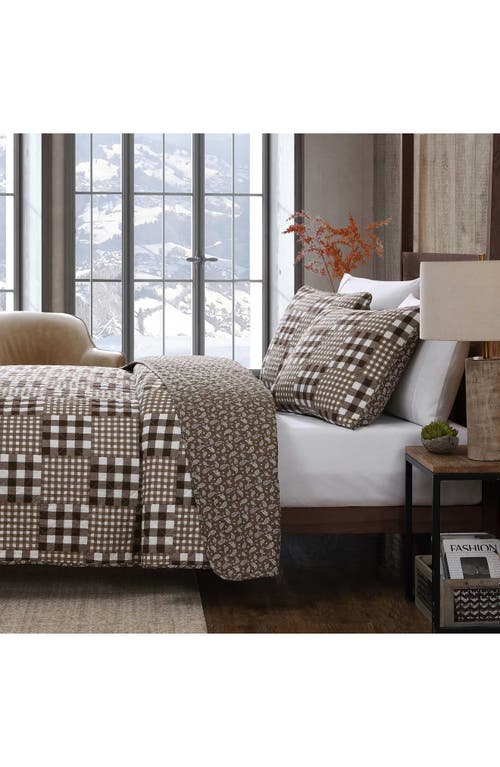 EDDIE BAUER EDDIE BAUER GINGHAM PATCHWORK REVERSIBLE QUILT SET