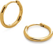 Monica Vinader Small Siren Muse Hoop Earrings