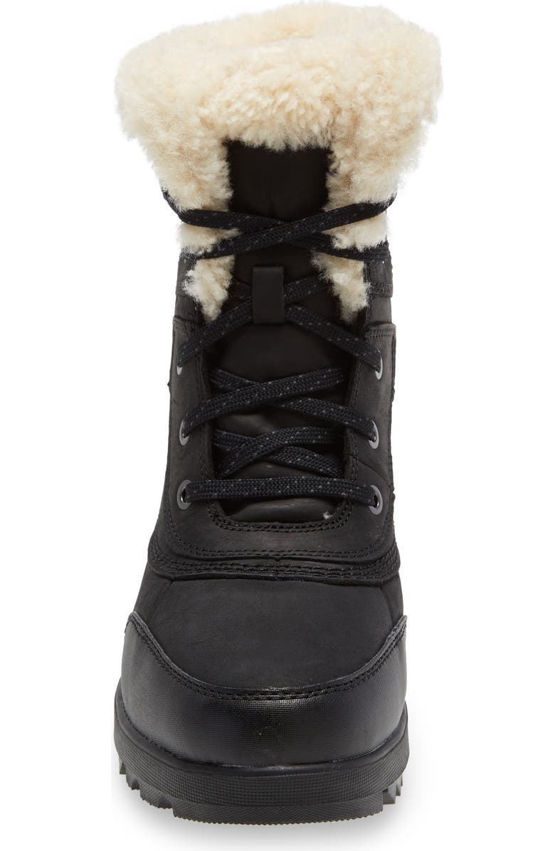 SOREL Tivoli IV Parc Genuine Shearling Trim Waterproof Boot, Alternate, color,