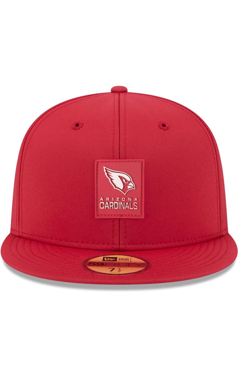 New Era Men's New Era Cardinal Arizona Cardinals 2025 Sideline 59FIFTY Fitted Hat, Alternate, color, Cardinal