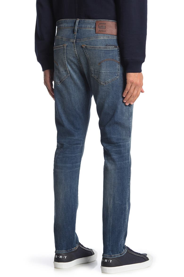3301 Slim Leg Jeans, Alternate, color, VINTAGE MEDIUM AGED