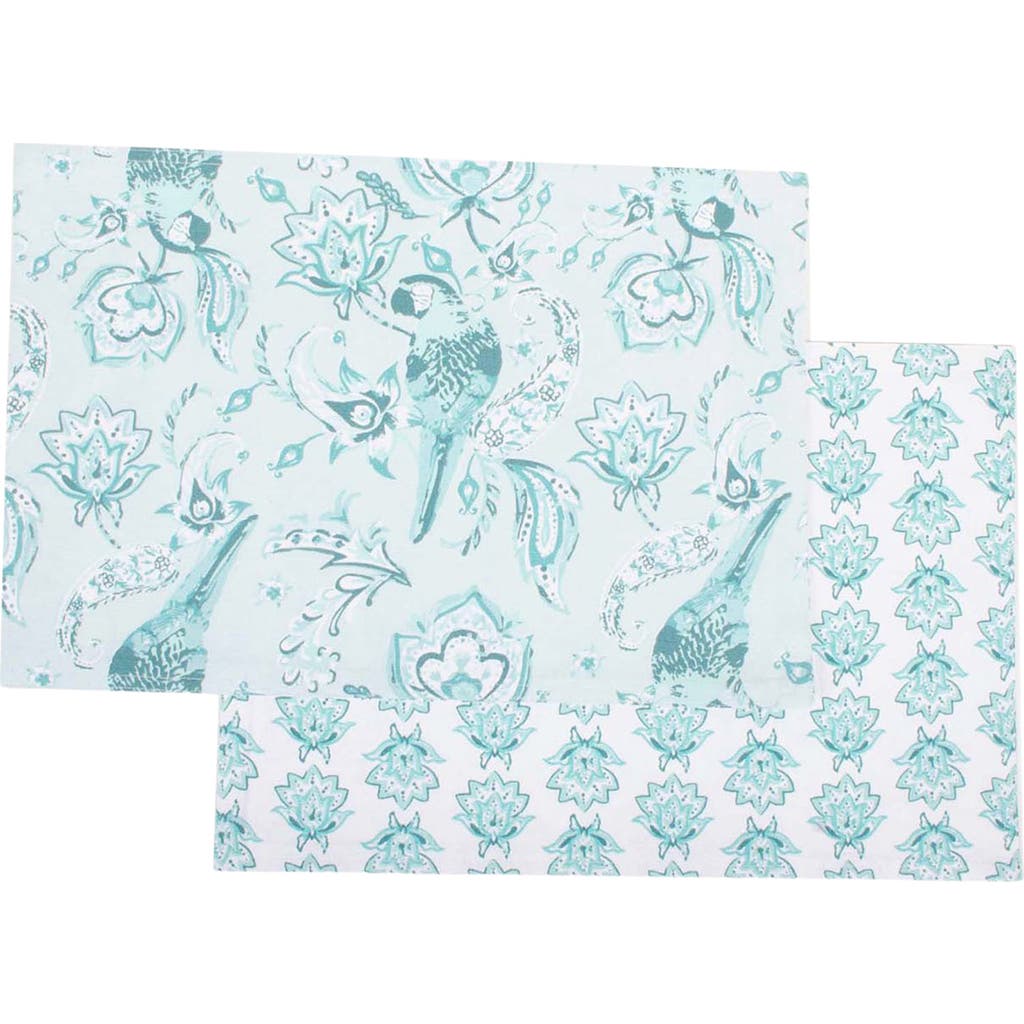 8 Oak Lane Parrot Paradise Set Of 4 Placemats