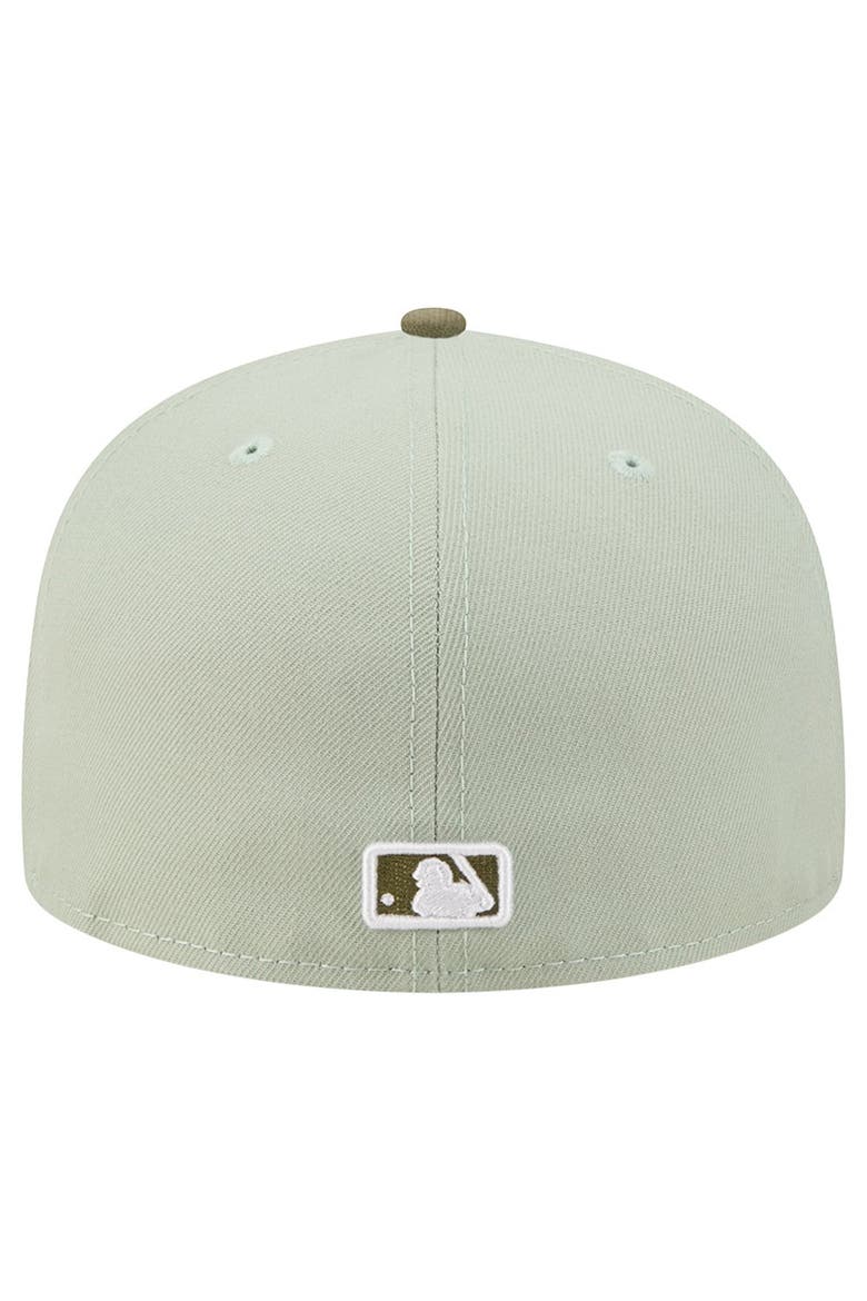 Men's New Era Green/Olive Boston Red Sox Color Pack 59FIFTY Fitted Hat, Alternate, color, Green