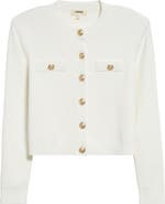 L'AGENCE Toulouse Crewneck Cardigan