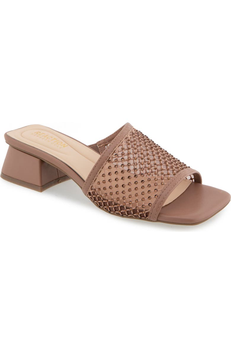 Reaction Kenneth Cole Buenita Slide Sandal, Main, color, Tan Crystal Mesh