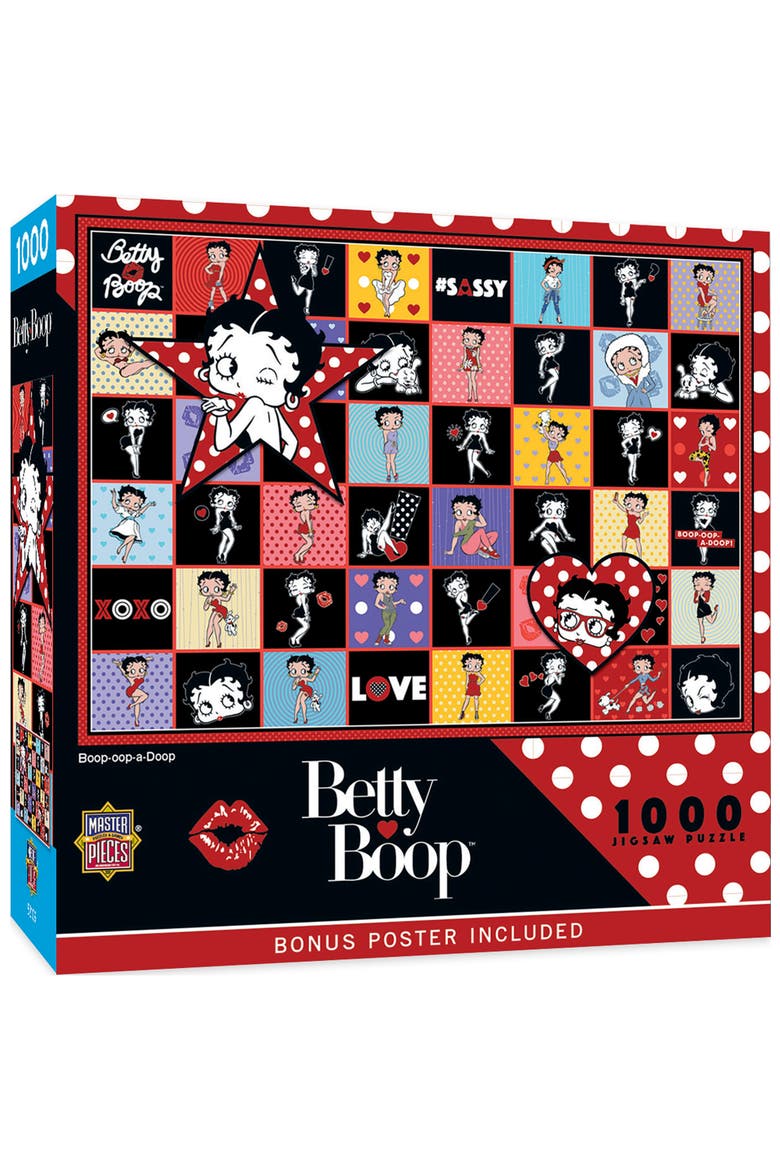 Betty Boop Boop-oop-a-Doop 1000pc Puzzle, Main, color, Multicolor