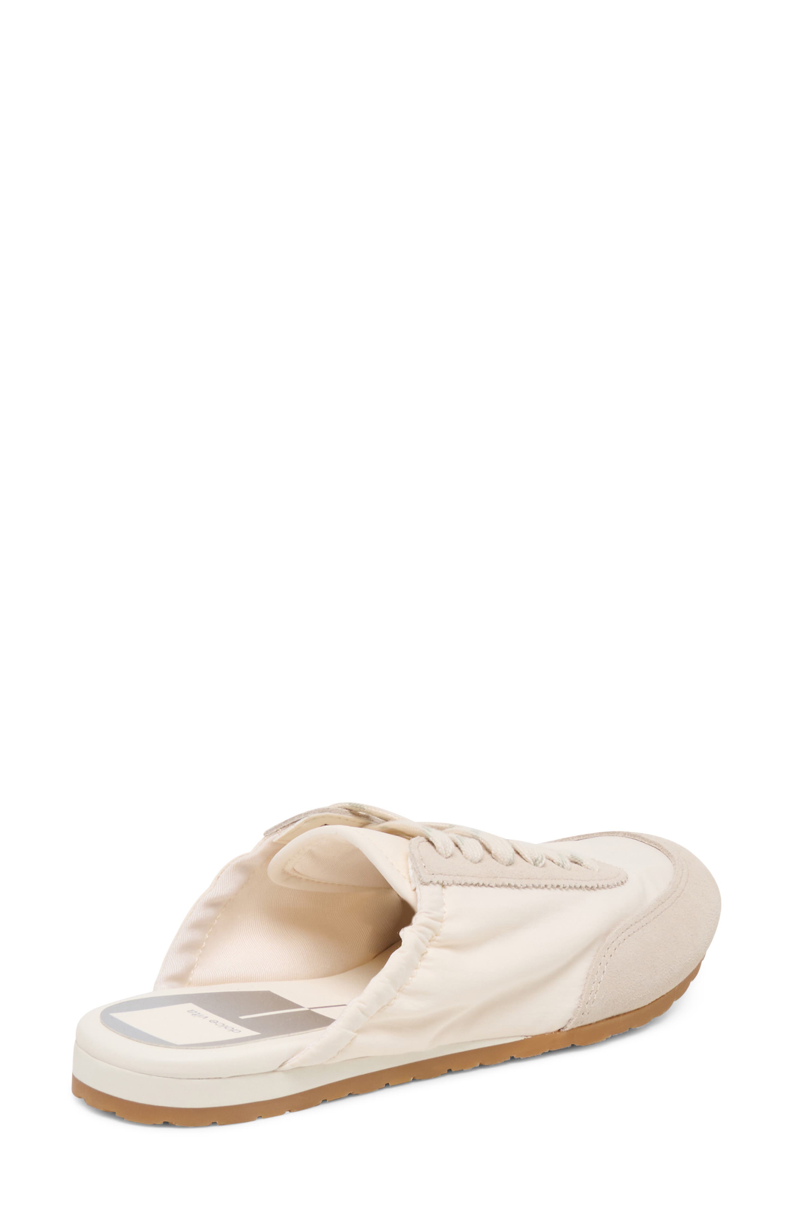 Daris Sneaker, Alternate, color, WHITE NYLON