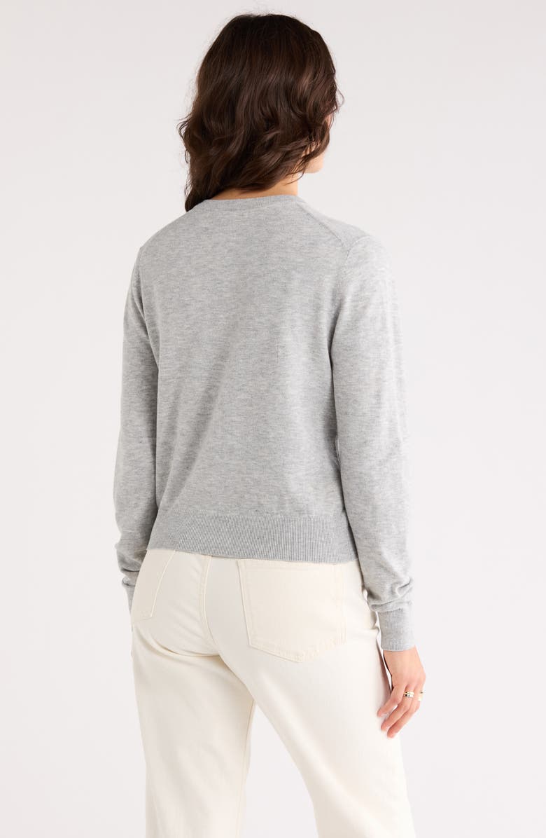 Crewneck Cardigan