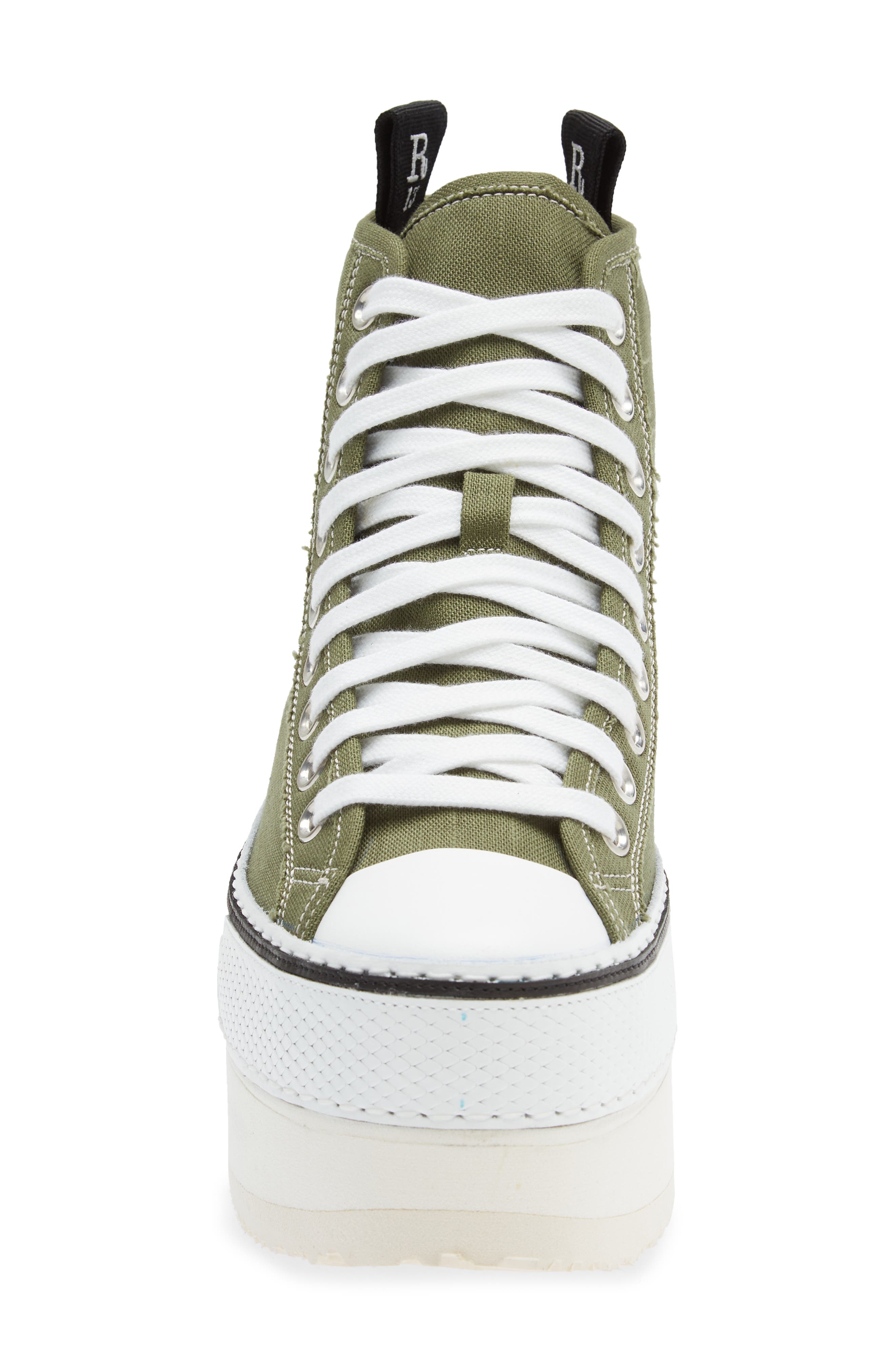 R13 Courtney Platform High Top Sneaker, Alternate, color, 