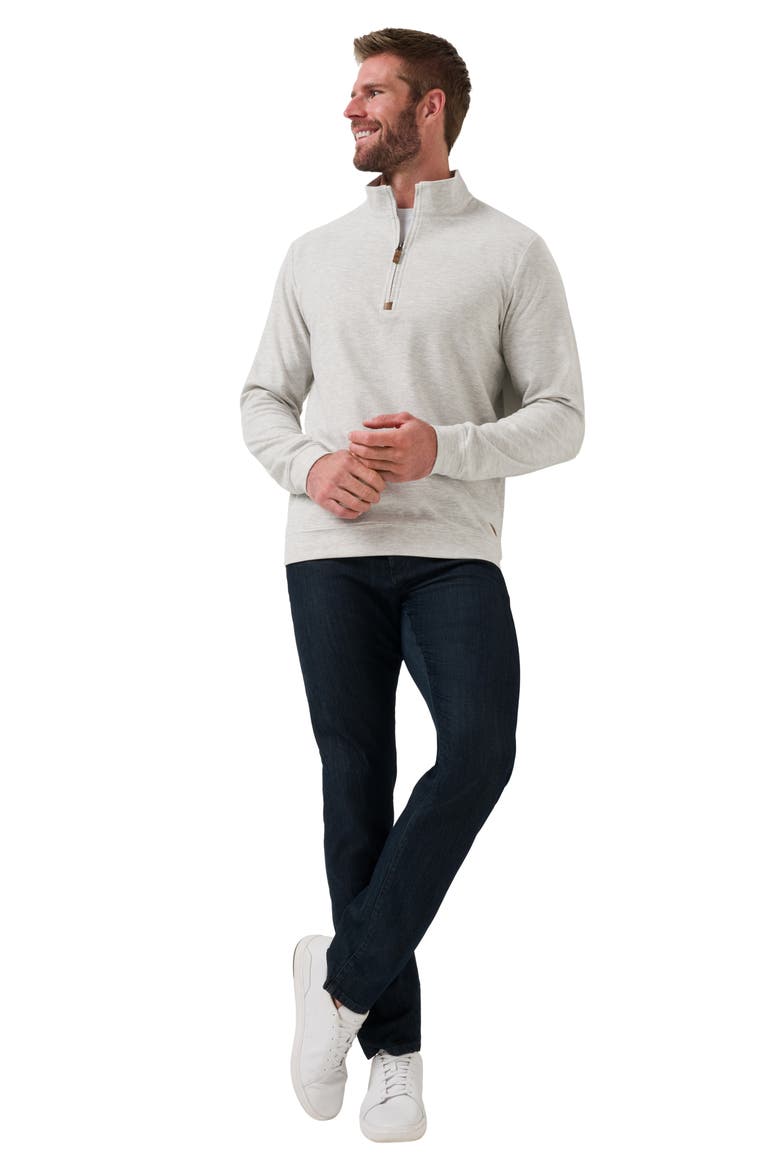 Cloud Quarter Zip, Alternate, color, HEATHER GREY