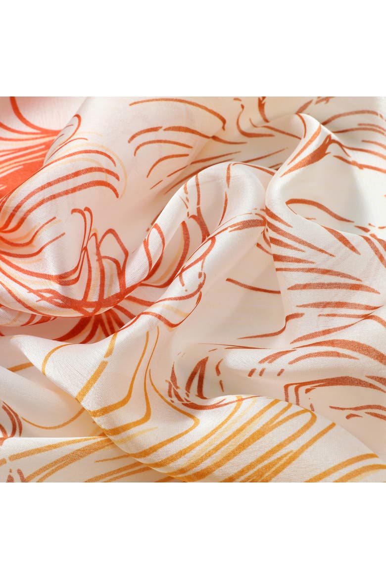 The Maribel Scarf, Alternate, color, Orange