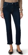 PAIGE Cindy High Waist Ankle Slim Straight Jeans
