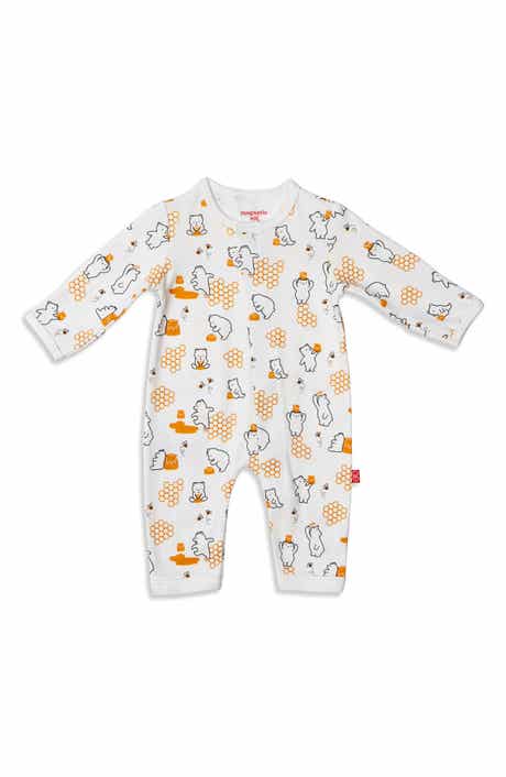 Magnetic Me Honey Bee Mine Organic Cotton Magnetic Romper