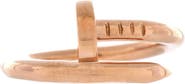 Pre-Owned Cartier Juste un Clou Ring 18K Rose Gold