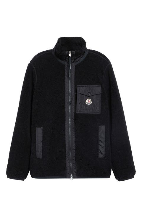 Zip Front Fleece Cardigan