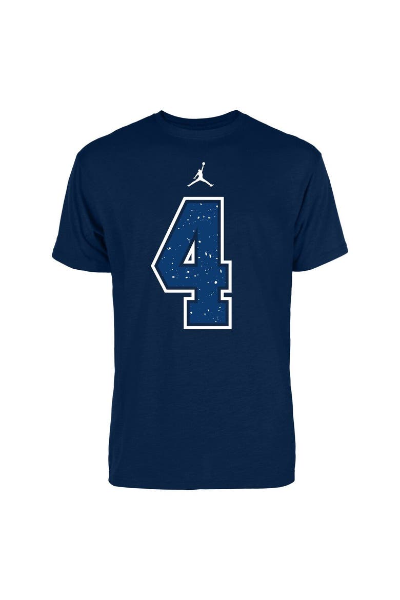 Men's Jordan Brand Dak Prescott Navy Dallas Cowboys Name & Number T-Shirt, Alternate, color, Navy