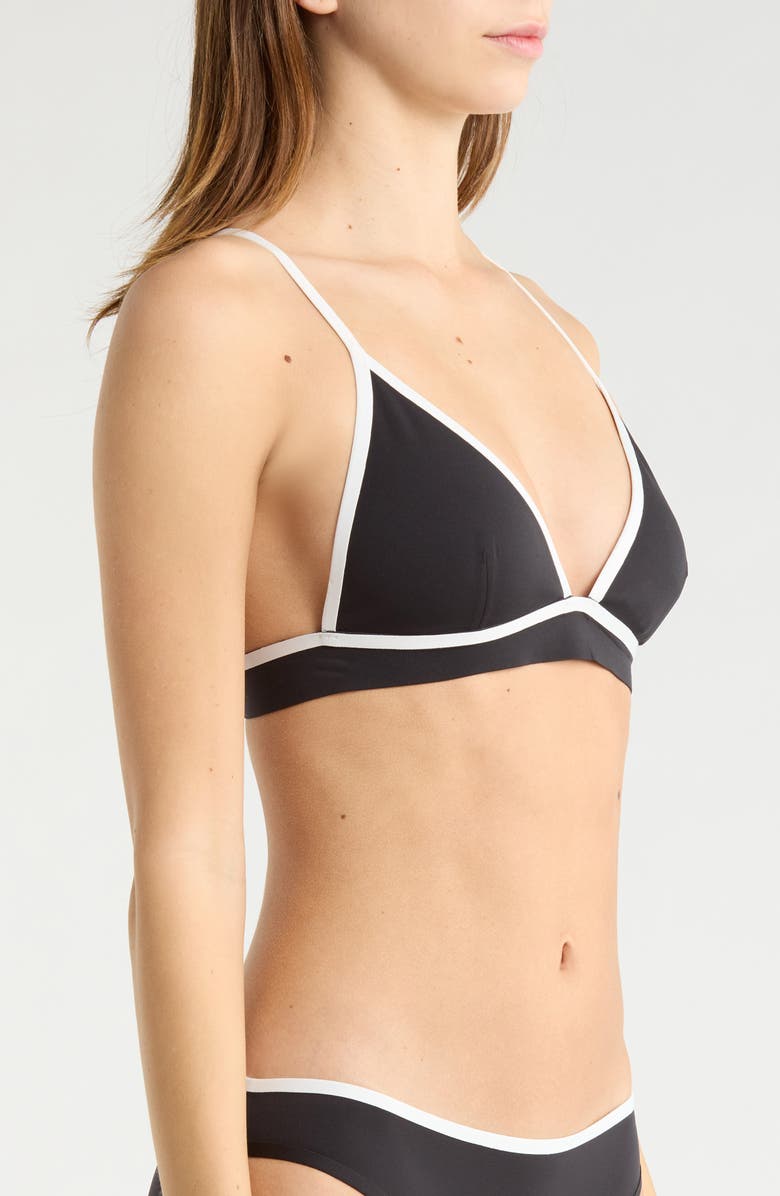 Rip Curl Mirage Fusion Bikini Top, Alternate, color, Black