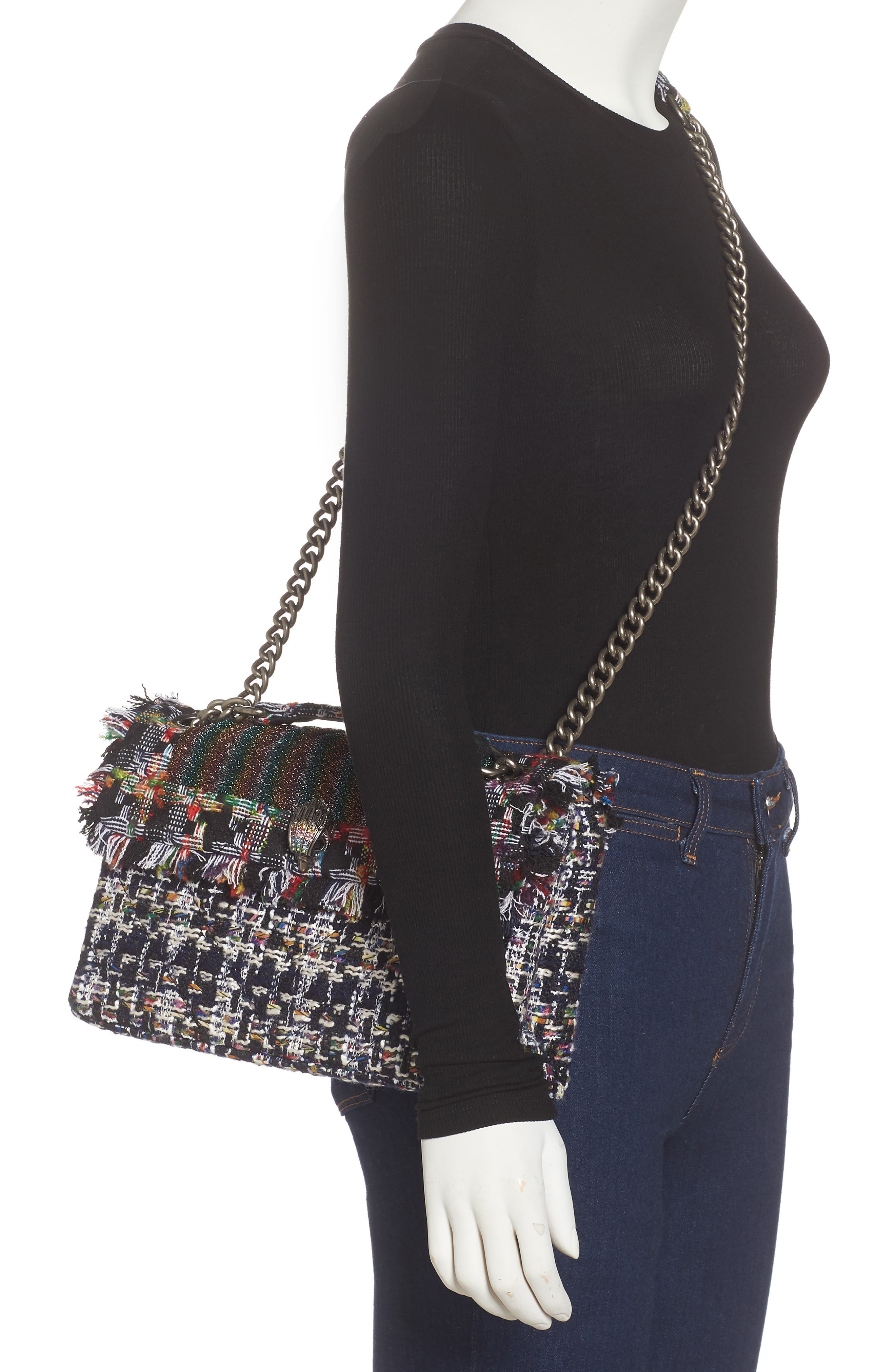 Kensington Tweed Crossbody Bag, Alternate, color, MULTI