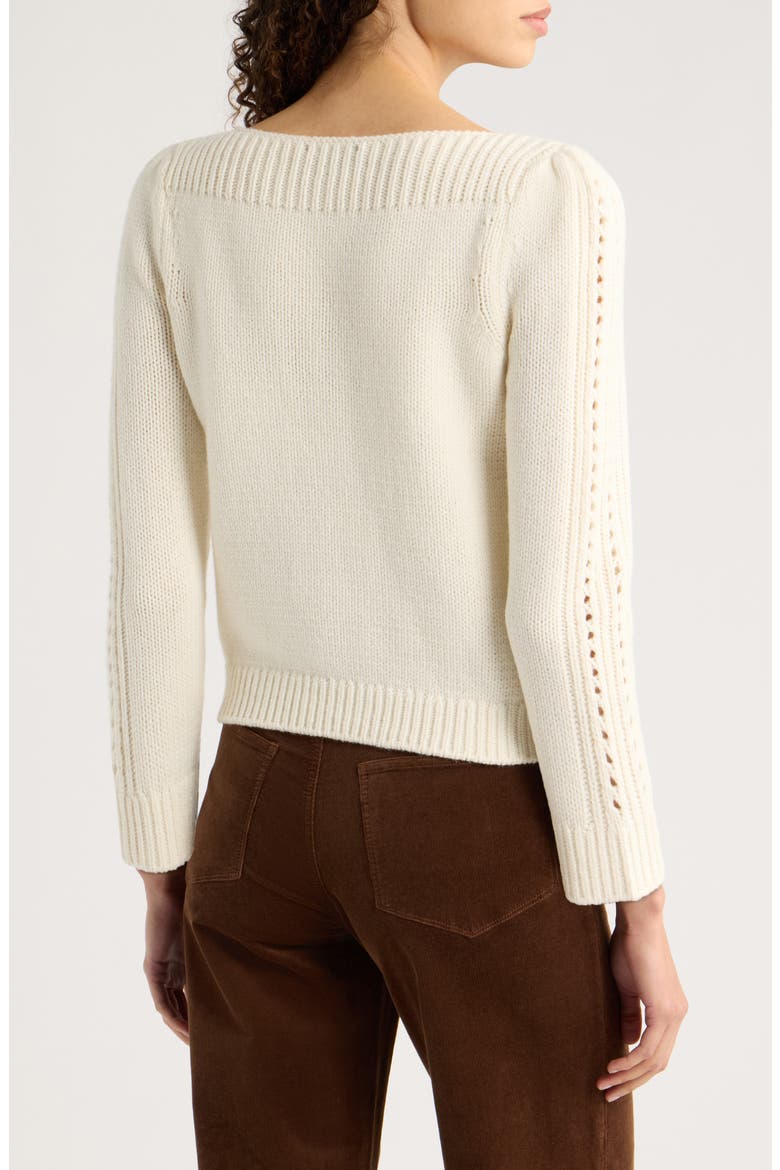 Salvador Wool Blend Sweater, Alternate, color, IVORY