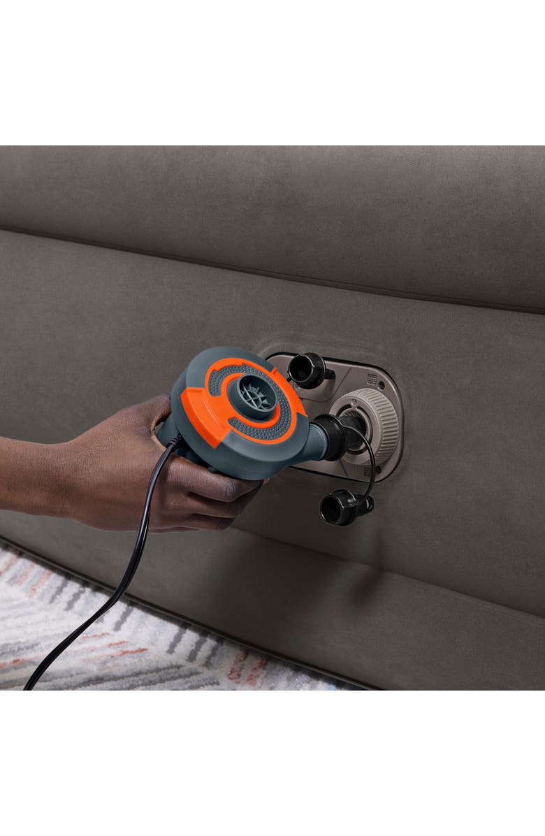 Bestway Tritech Cushify Top 18" Queen Air Mattress with Built-in AC Pump, Alternate, color, Multicolored