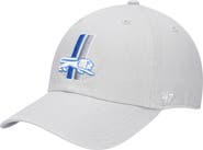 '47 Men's '47 Gray Detroit Lions Clean Up Legacy Adjustable Hat