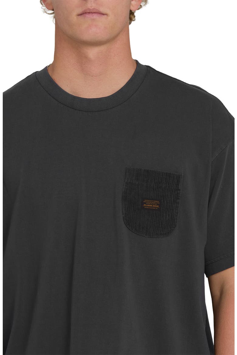 Brunswick Garage Oversize Cotton Pocket T-Shirt, Alternate, color, WASHED BLACK