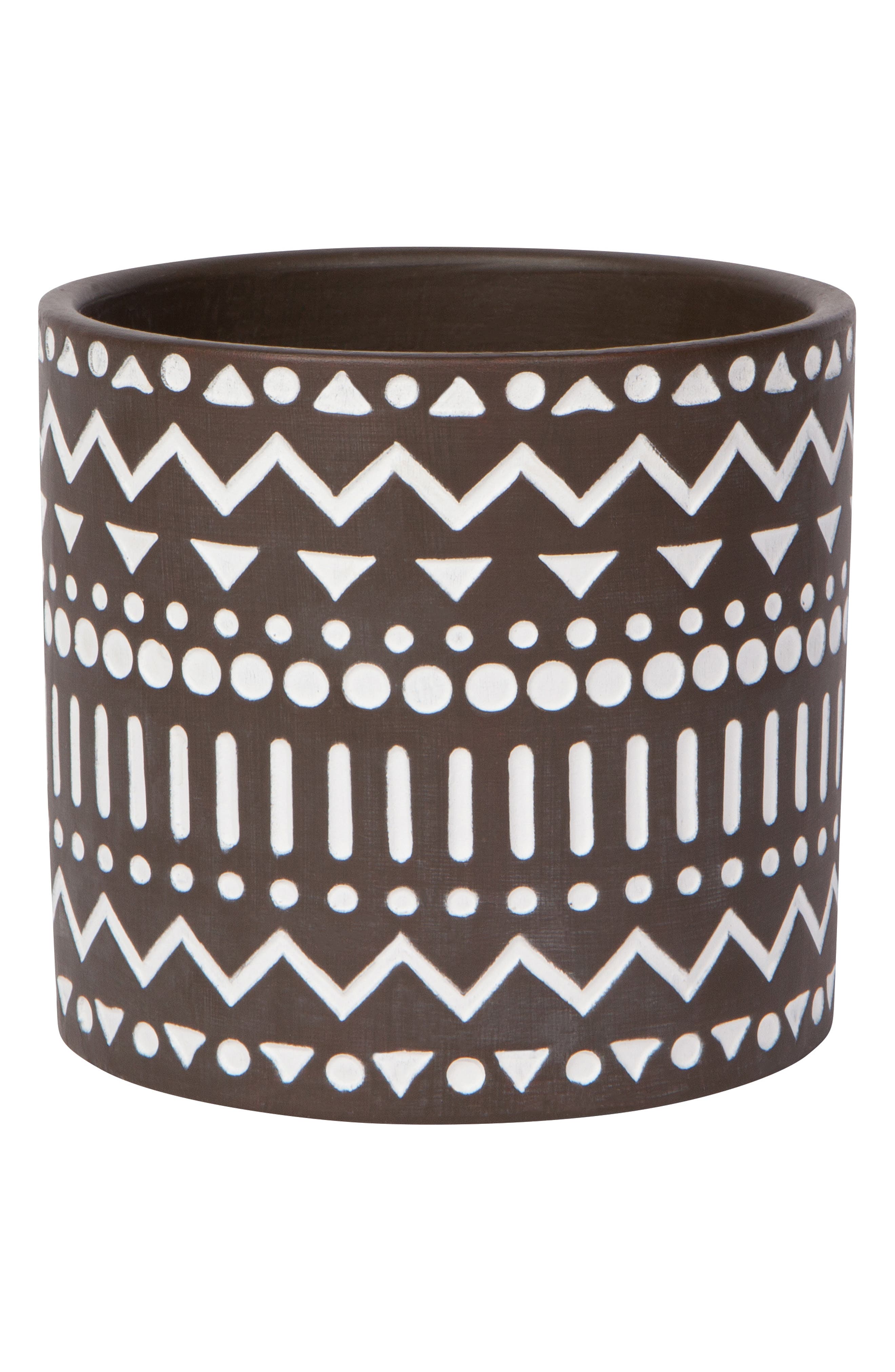 Now Designs Geometric Plant Pot