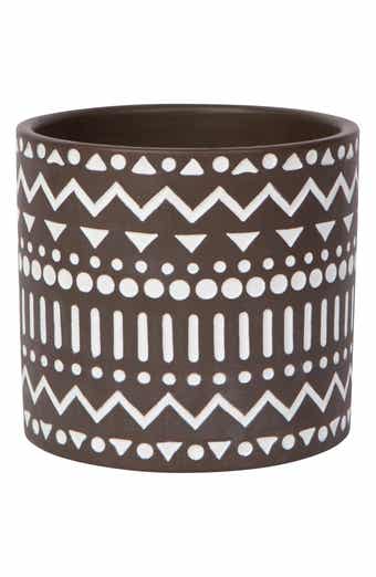 Now Designs Geometric Plant Pot