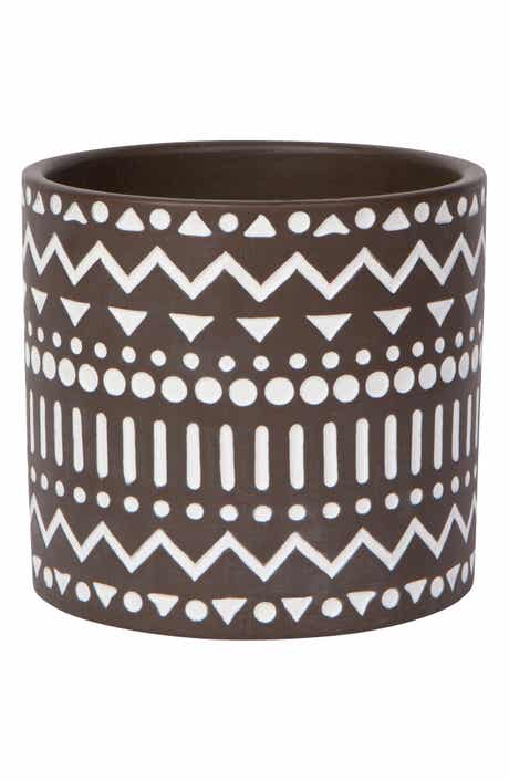 Now Designs Geometric Plant Pot