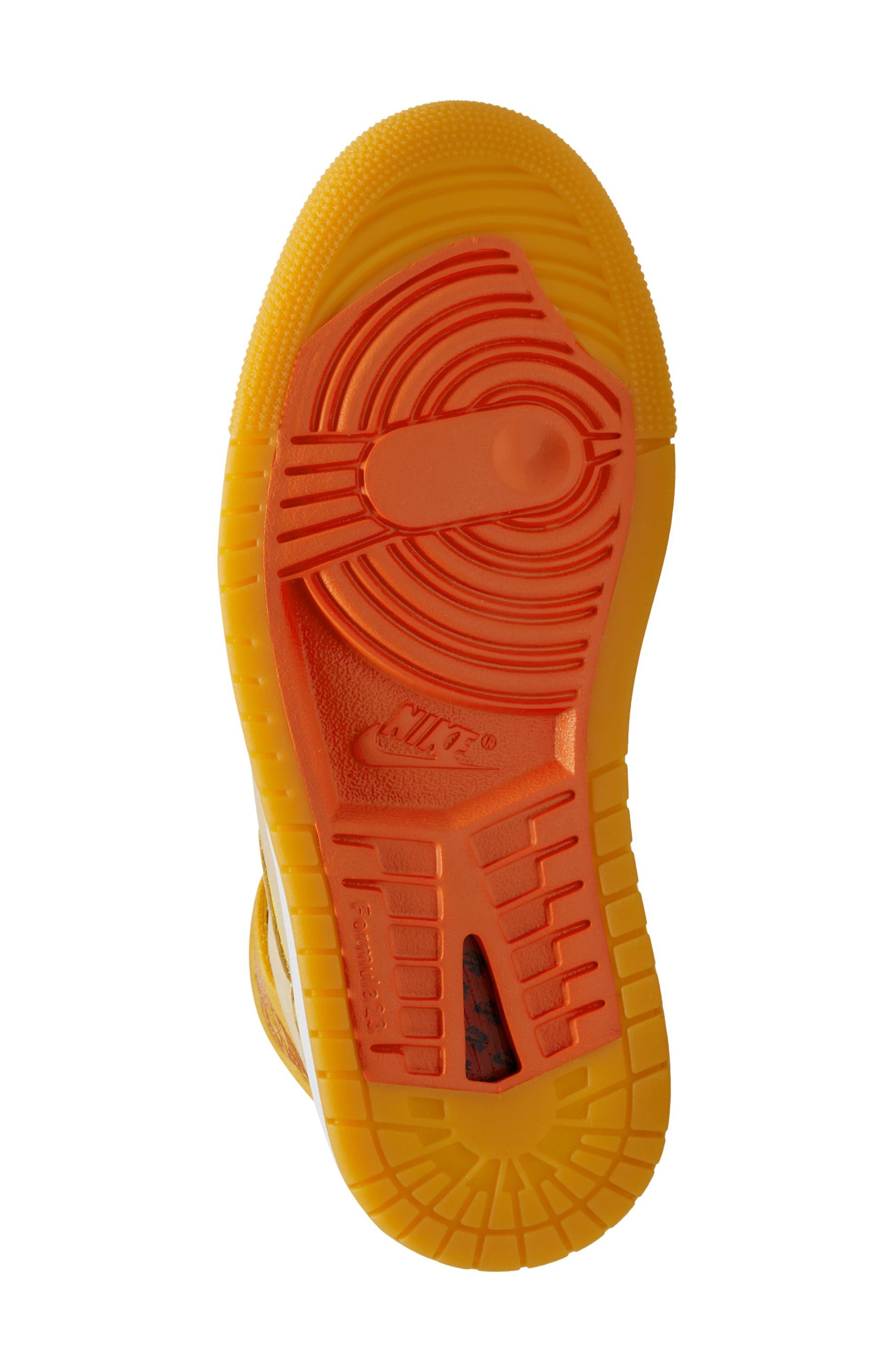 Air Jordan 1 Zoom CMFT 2 Basketball Sneaker, Alternate, color, YELLOW OCHRE/ YELLOW/ VANILLA