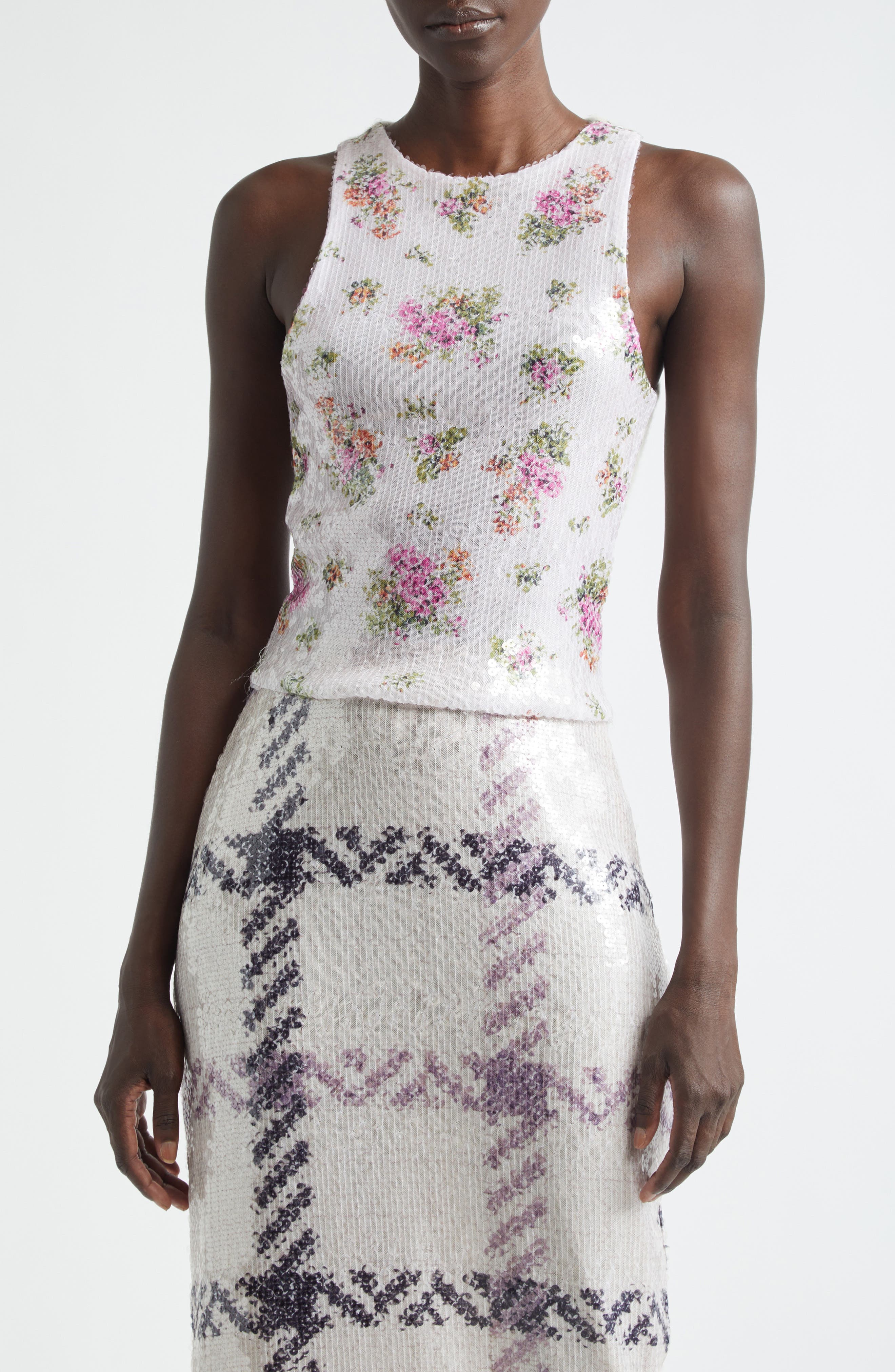 selected PINK FLORAL / OATMEAL