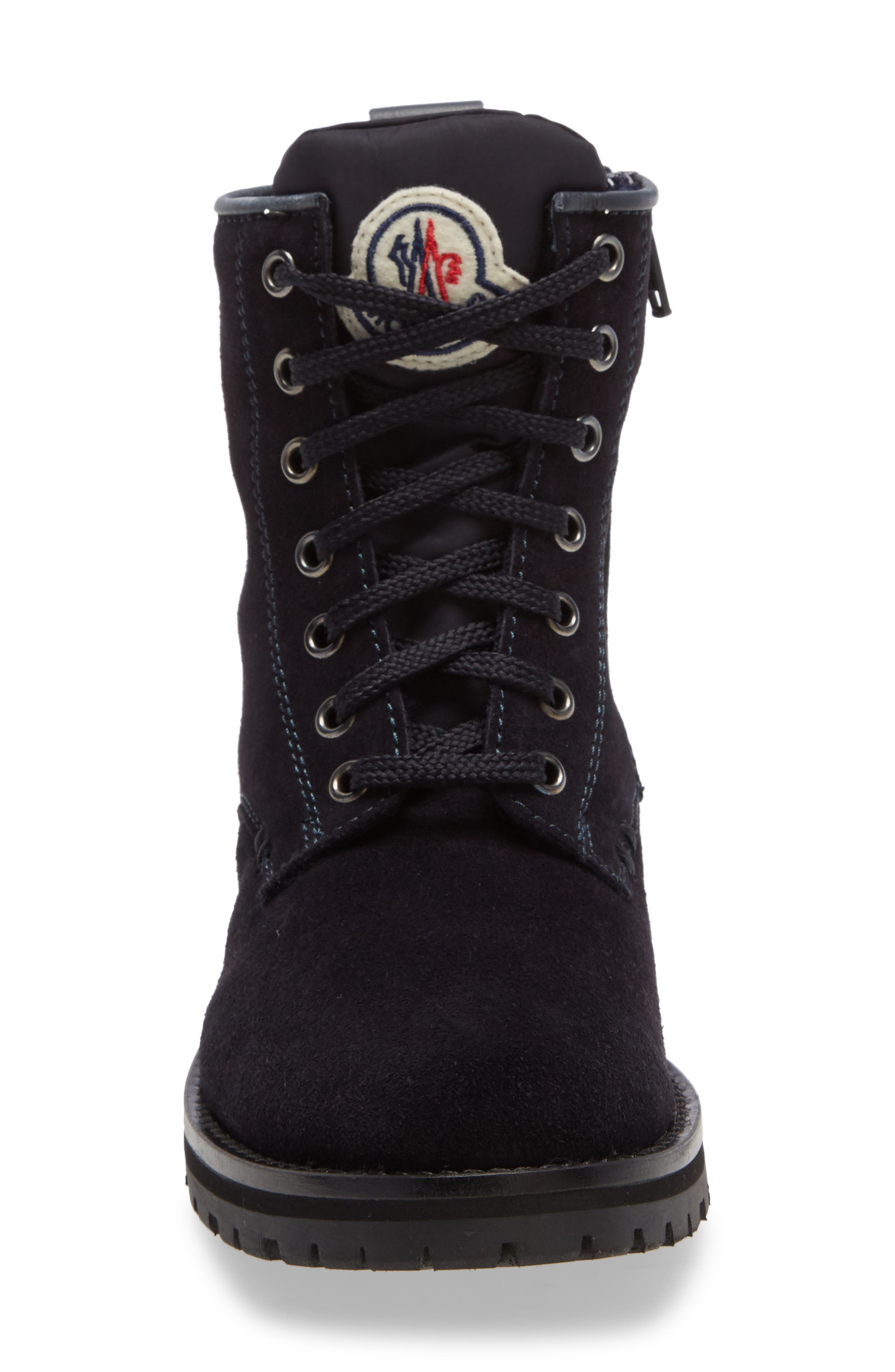 Moncler Malik Faux Shearling Lined Boot, Alternate, color, 