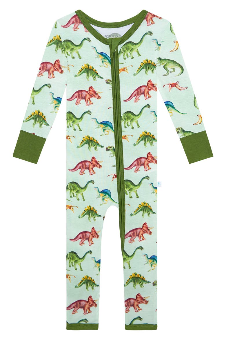 Buddy Fitted Convertible Footie Pajamas, Alternate, color, OPEN GREEN