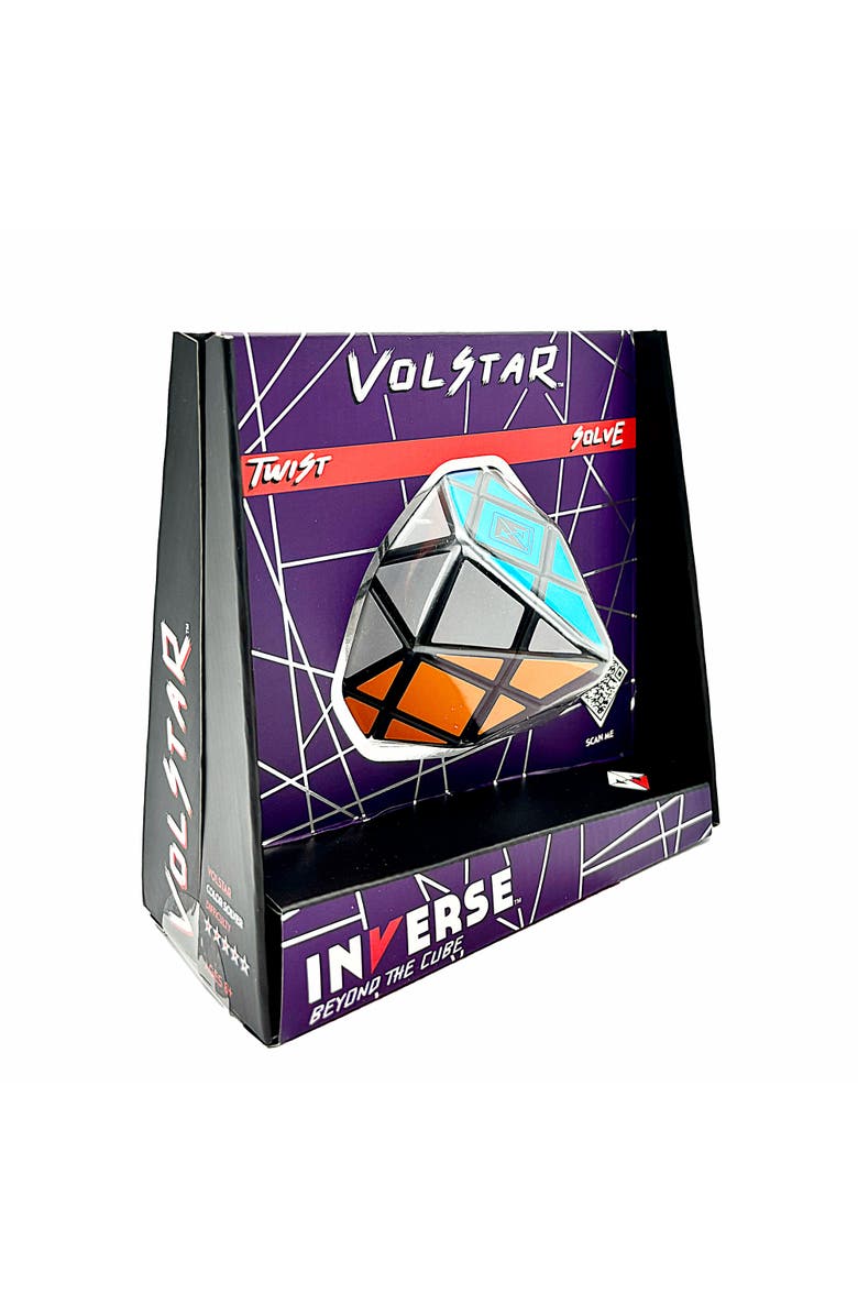 Inverse Volstar Twist & Solve 10-Sided Handheld Puzzle, Ages 8+, Alternate, color,