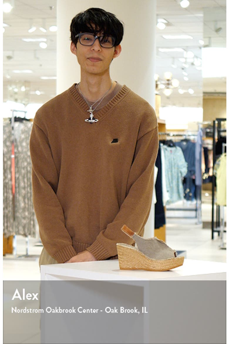 'Lugano' Espadrille Wedge Sandal video