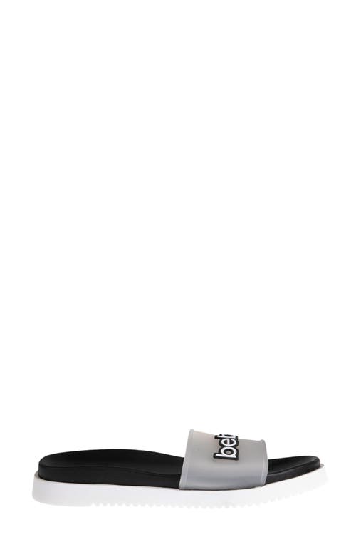 Bebe Translucent Slide Sandal