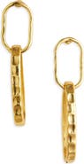 Karine Sultan Oval Link Drop Earrings