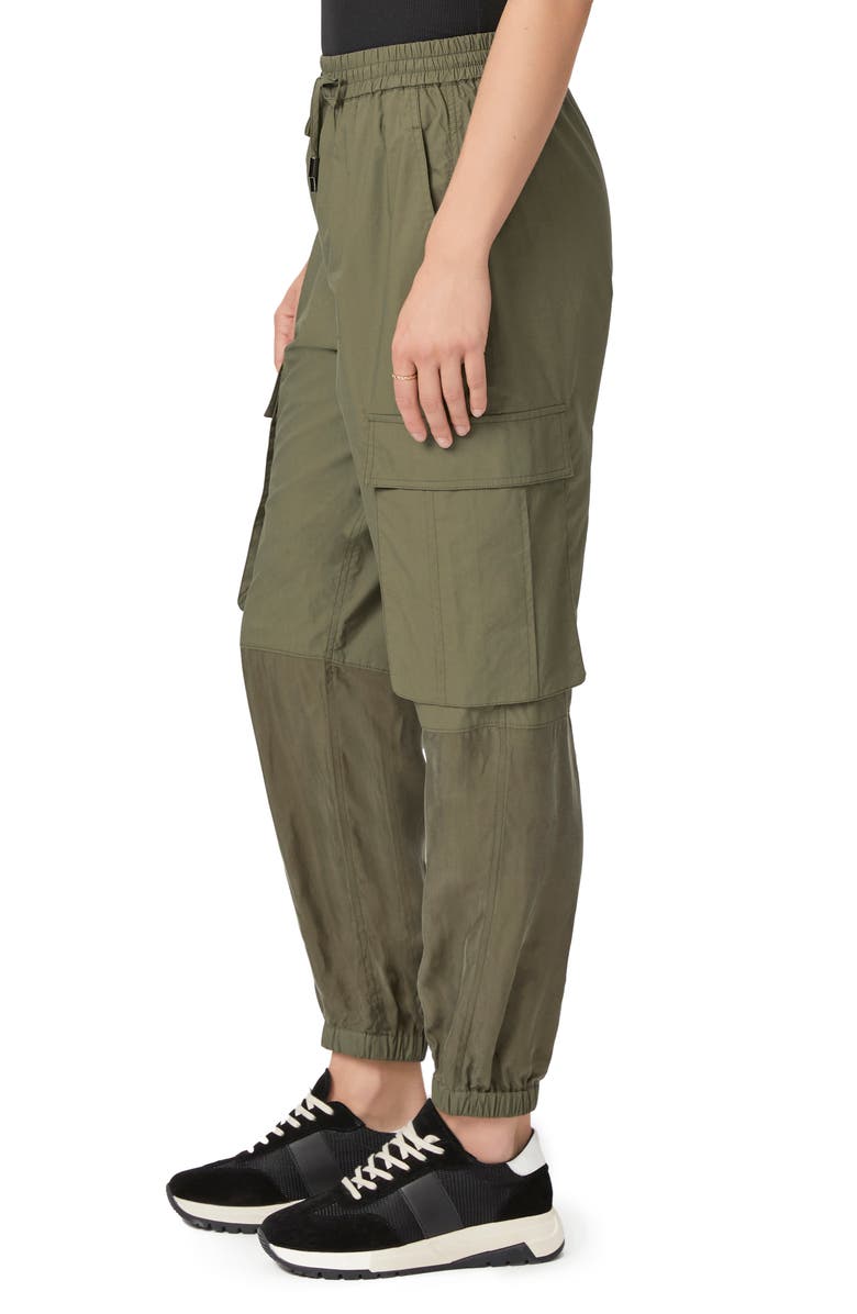 PAIGE Tucson Pull-On Cargo Joggers, Alternate, color, Olive Gree